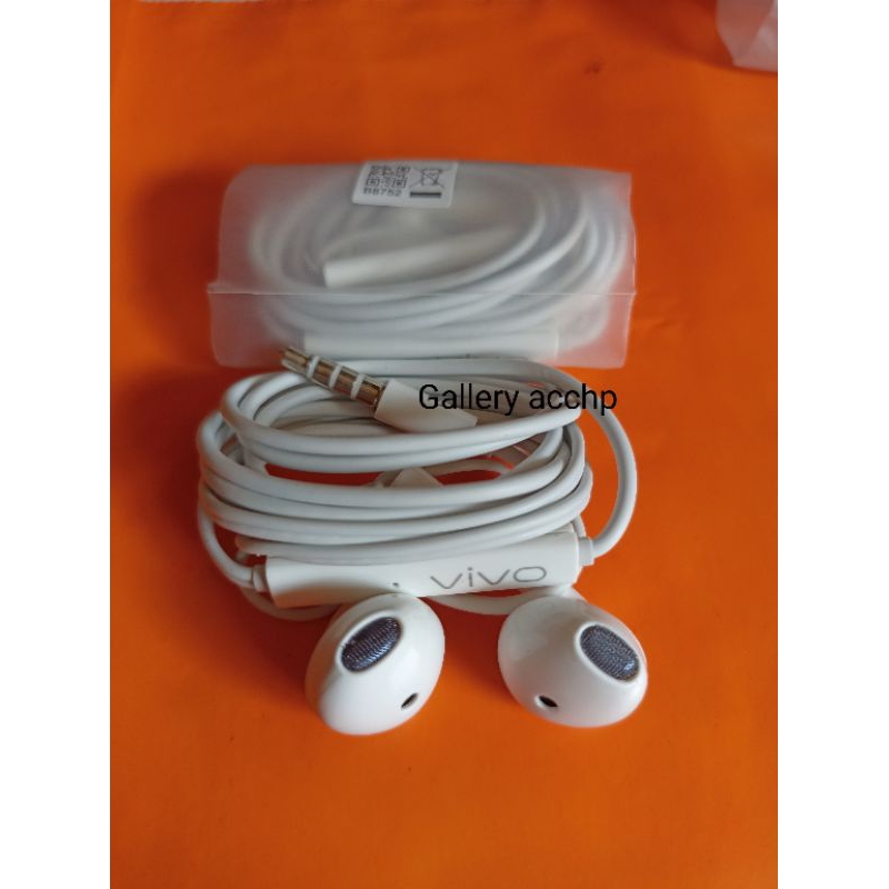 Heandset Earphone Vivo Extra Bass  V11 V19 Y20 Heandset Original