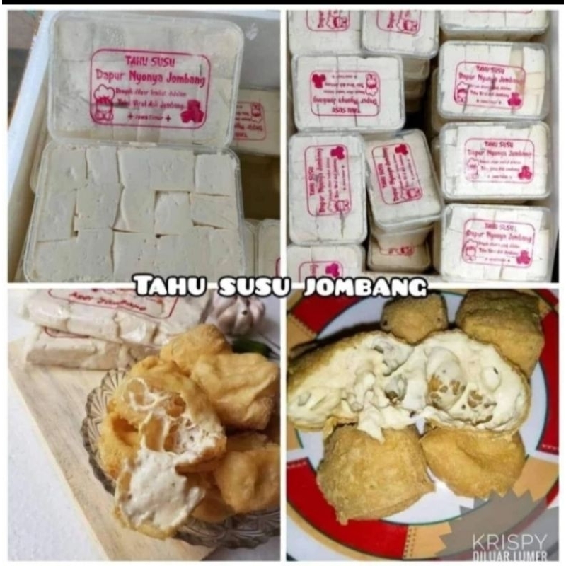 

Tahu Susu asli Jombang box