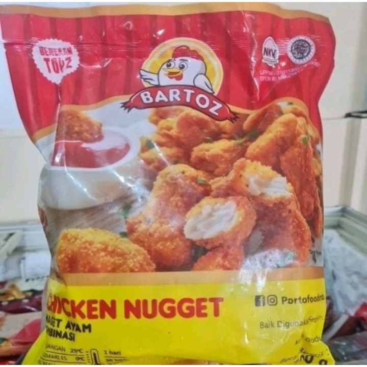 

Bartoz Chicken Nugget Naget Ayam 250gr 500gr