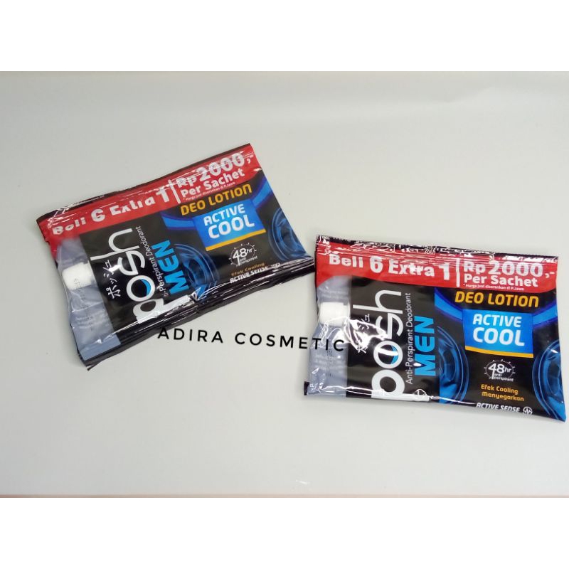 posh men deo lotion sachet