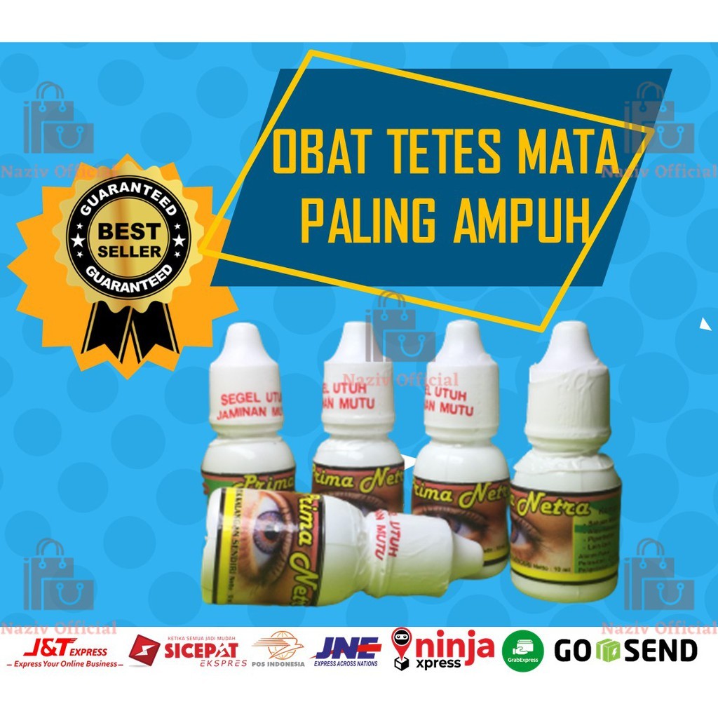 Obat herbal tetes kesehatan mata minus / plus / silinder / katarak Prima Netra Original Ampuh