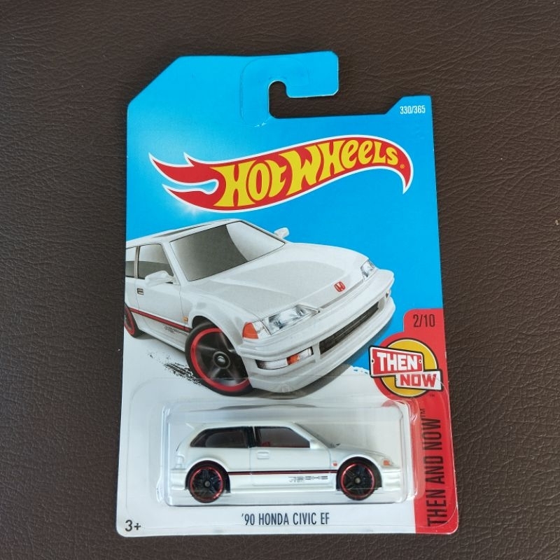 hot wheels honda civic EF 90 white putih