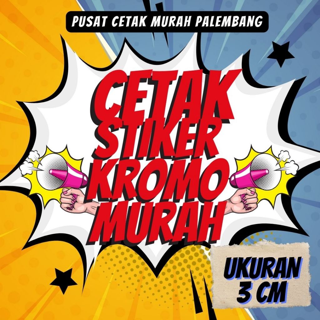 

STIKER KROMO MURAH CUTTING CUSTOM 3CM