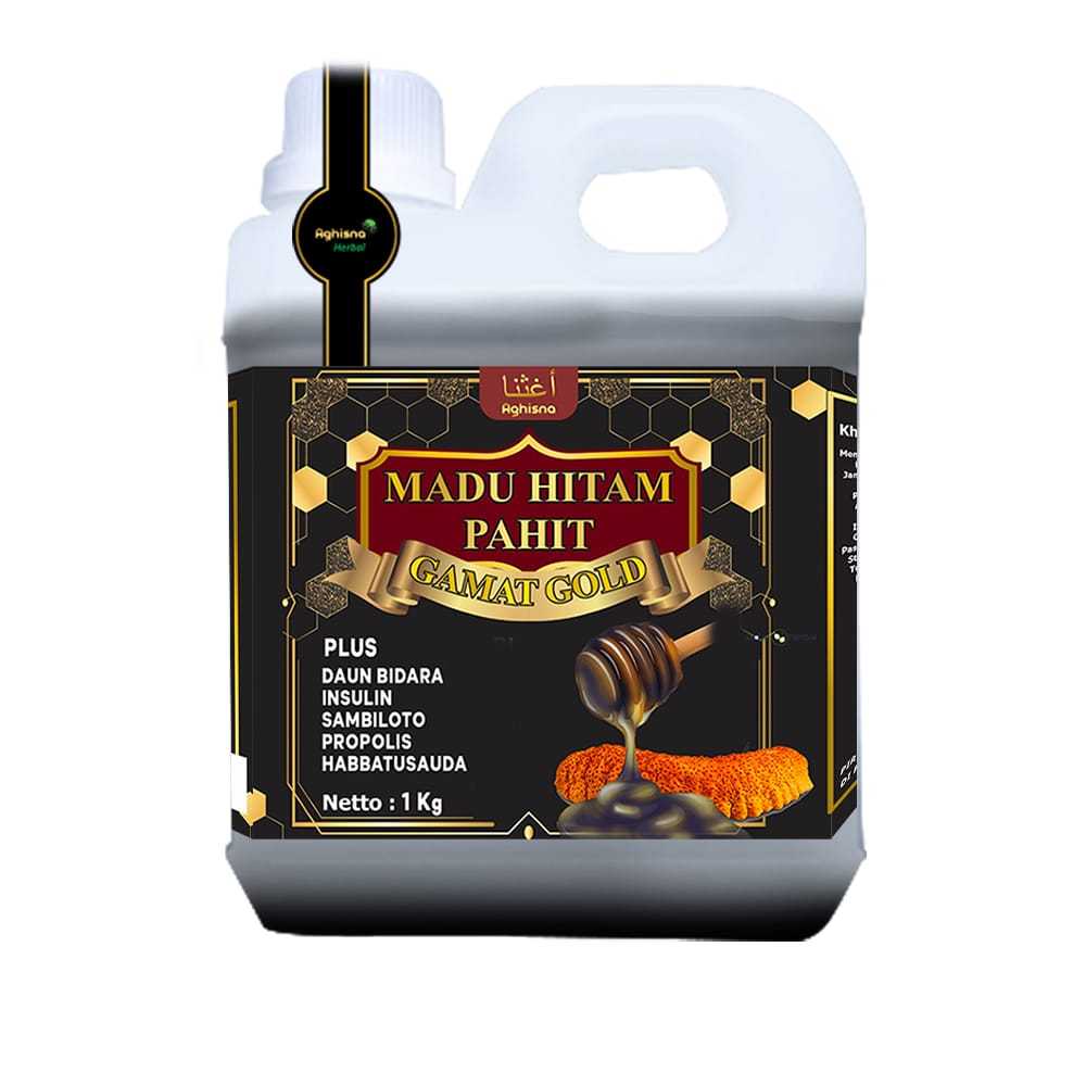 

NG Madu Hitam Pahit plus gamat gold 1kg herbal Diabet