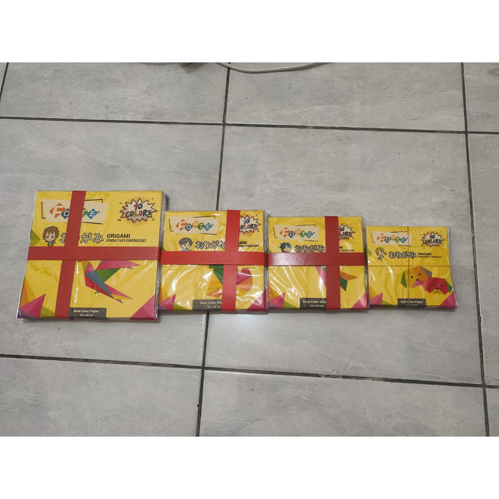 

COD WMP Kertas Lipat / Origami 2 sisi warna (1 Pack)