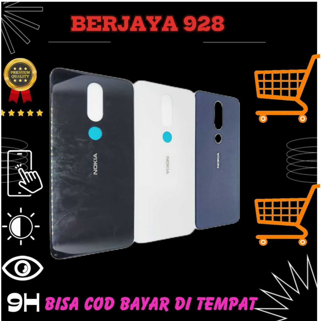 BACKDOOR NOKIA X6 / 6.1 + / 6.1 PLUS ORIGINAL NEW