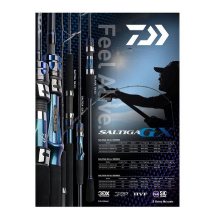 Alat Pancing Kuat Rod Joran Daiwa Saltiga GX SJ 65B-4