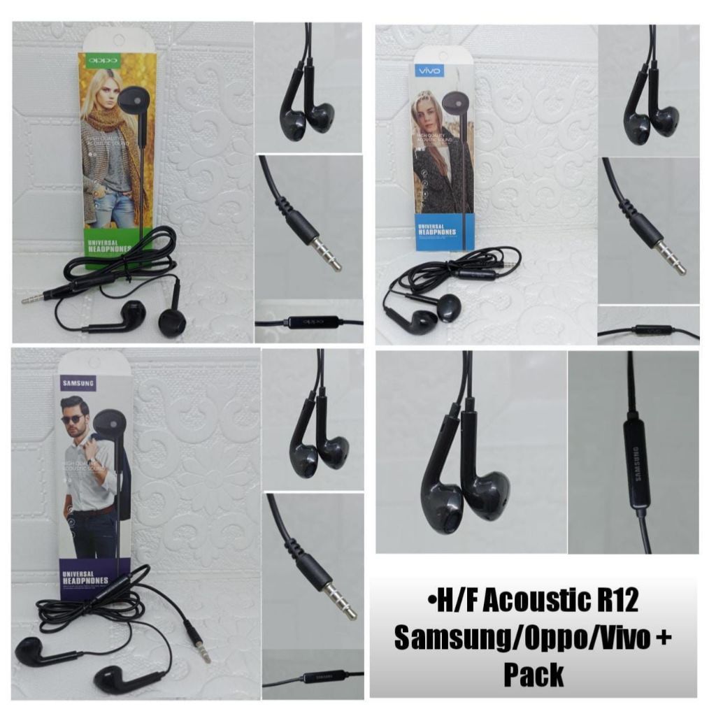 HEADSET/HANDFREE R12 ACOUTIC SAMSUNG