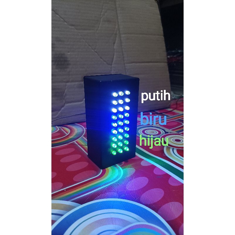 lampu led equalizer irama musik untuk power amplifieraudio lainnya