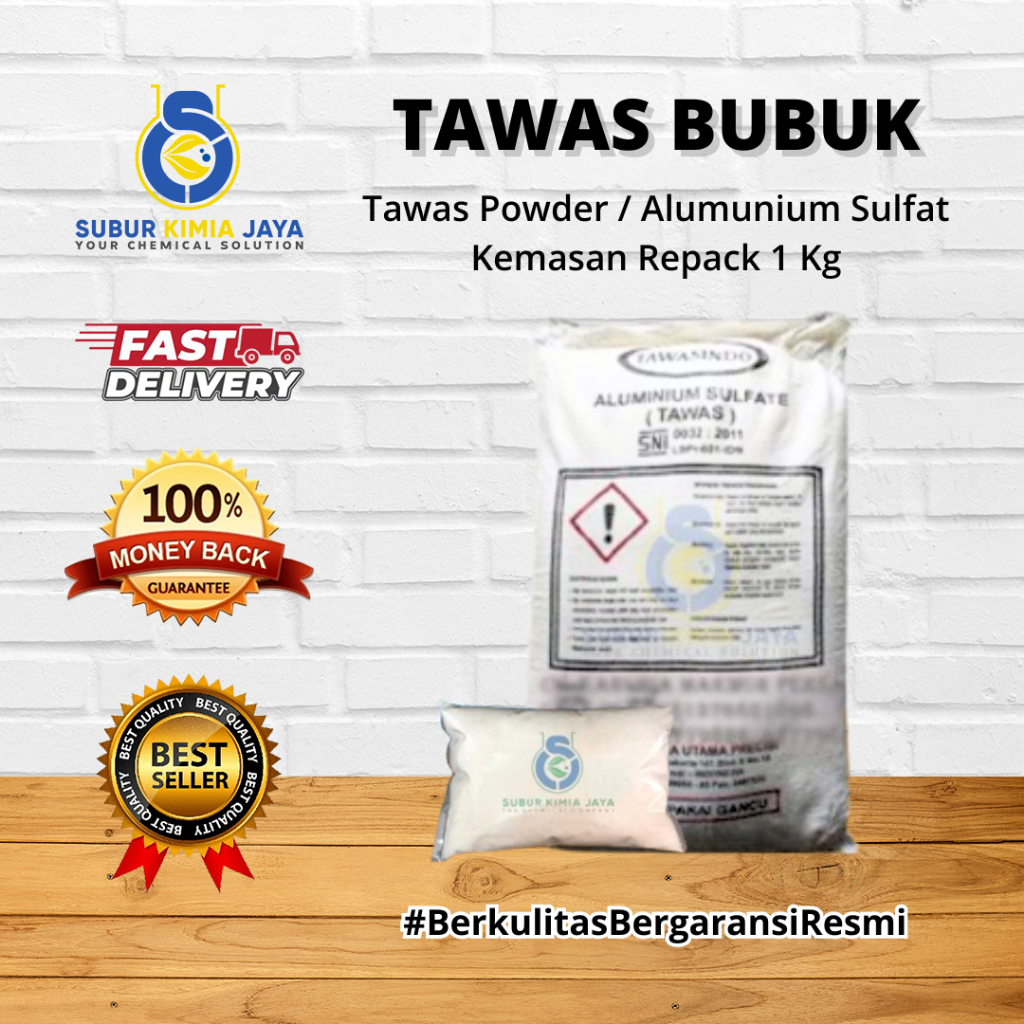 

Tawas Bubuk 1 KG / Natural Deodorant Tawas Powder INDOCERA / Alumunium Sulfat Premium