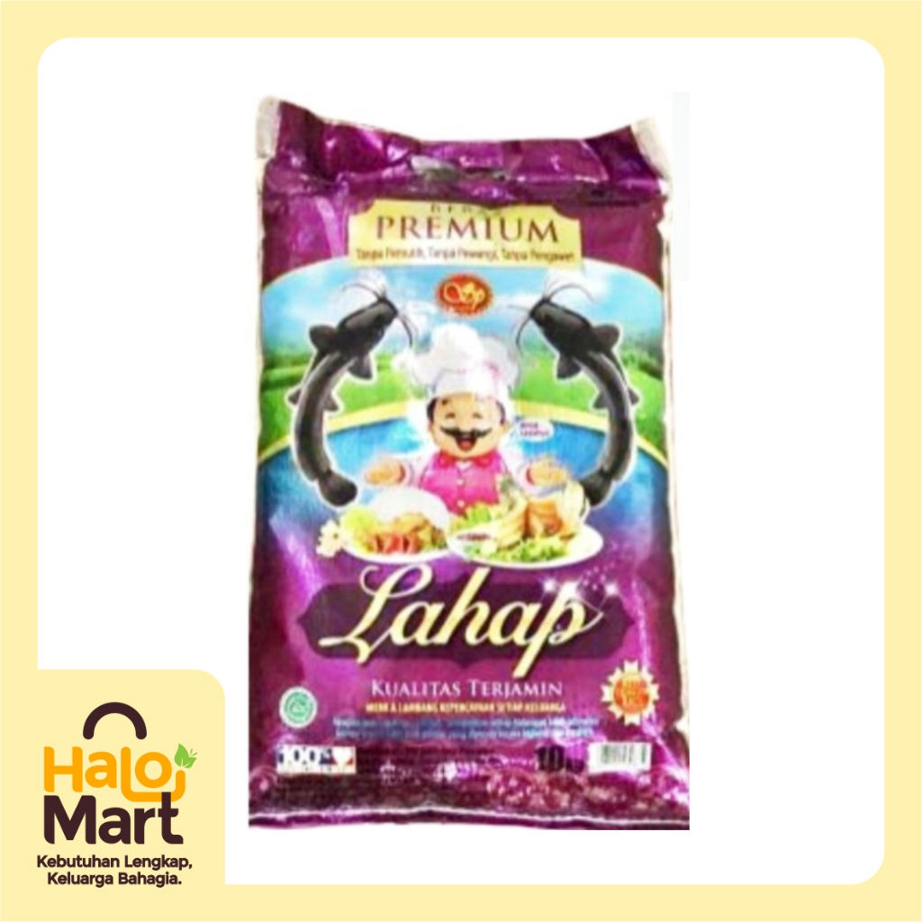 

LAHAP LELE BERAS PREMIUM 10 KG