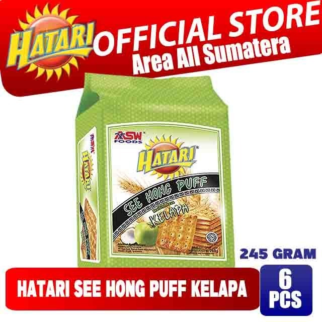 

Hatari See Hong Puff Kelapa 245 Gram ( 6 pcs )