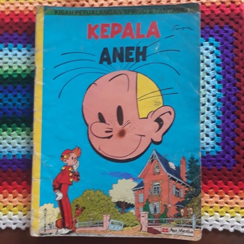 Komik SPIROU & FANTASIO - KEPALA ANEH