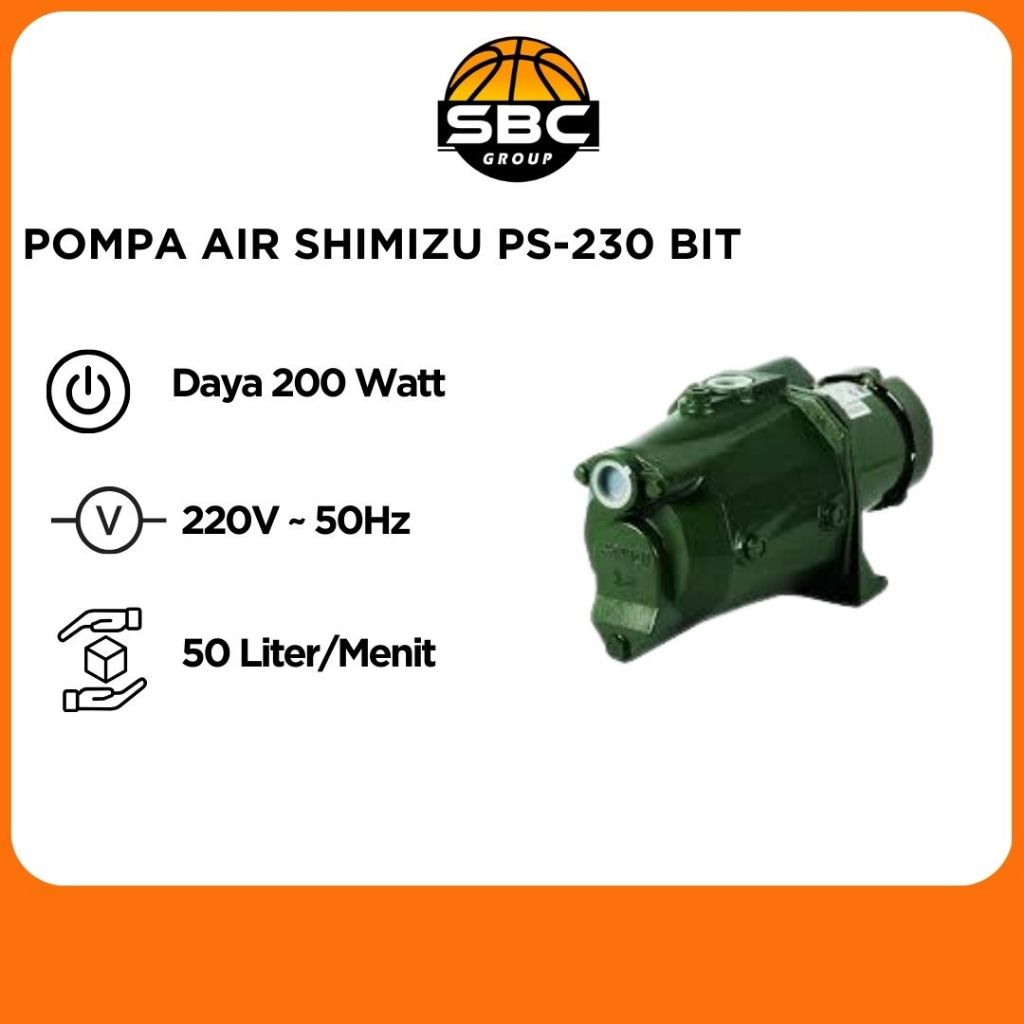 POMPA AIR SHIMIZU PS-130 BIT _ POMPA AIR SHIMIZU PS-230 BIT