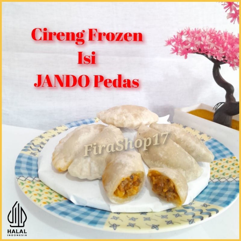 

Cireng Frozen Isi JANDO Tetelan Daging Pedas Mercon