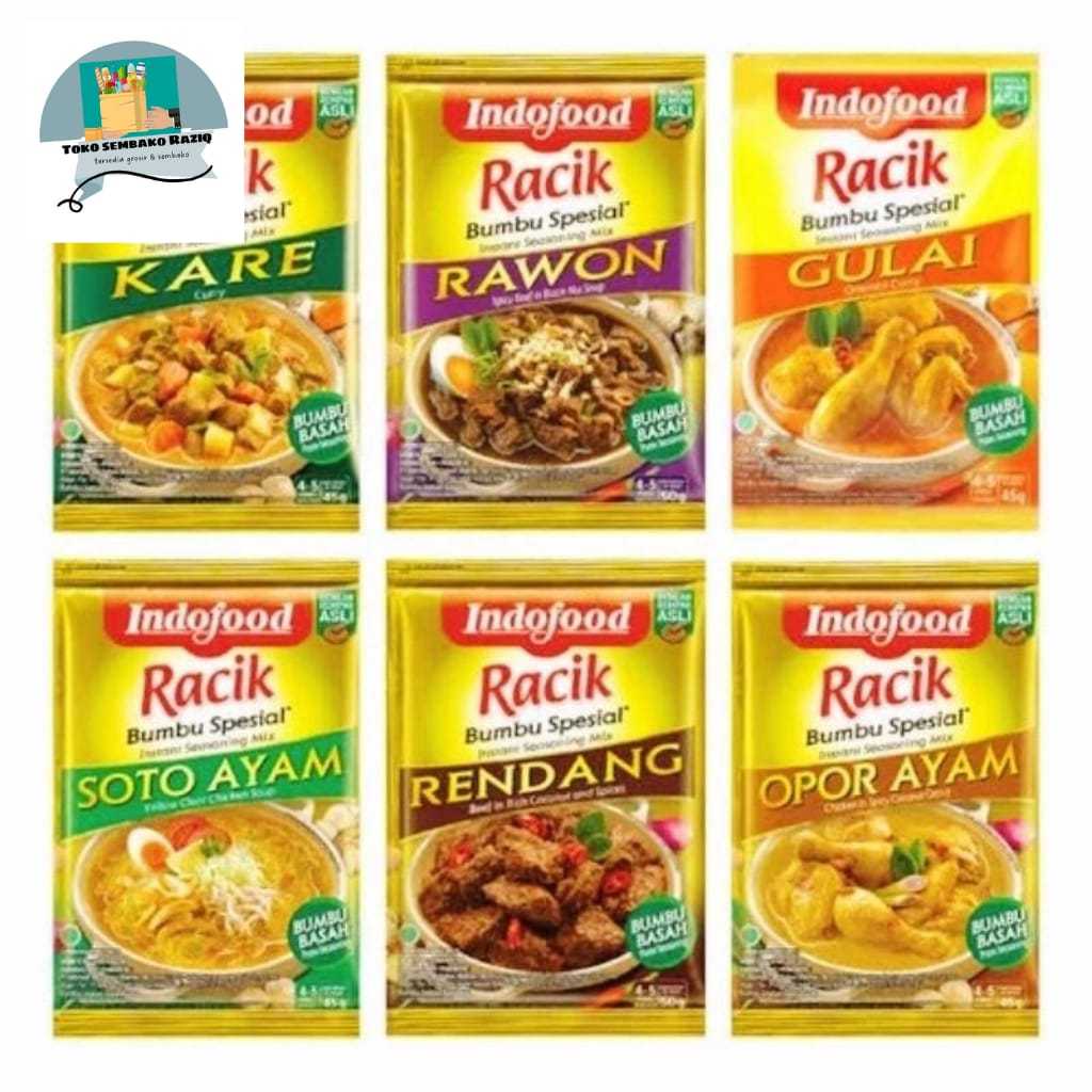 

BUMBU RACIK INDOFOOD/BUMBU MASAK/ BUMBU DAPUR