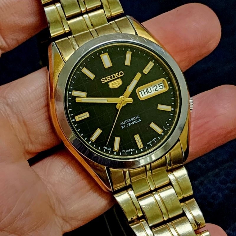 Jam tangan SEIKO 5 Automatic Dial Kotak ORIGINAL