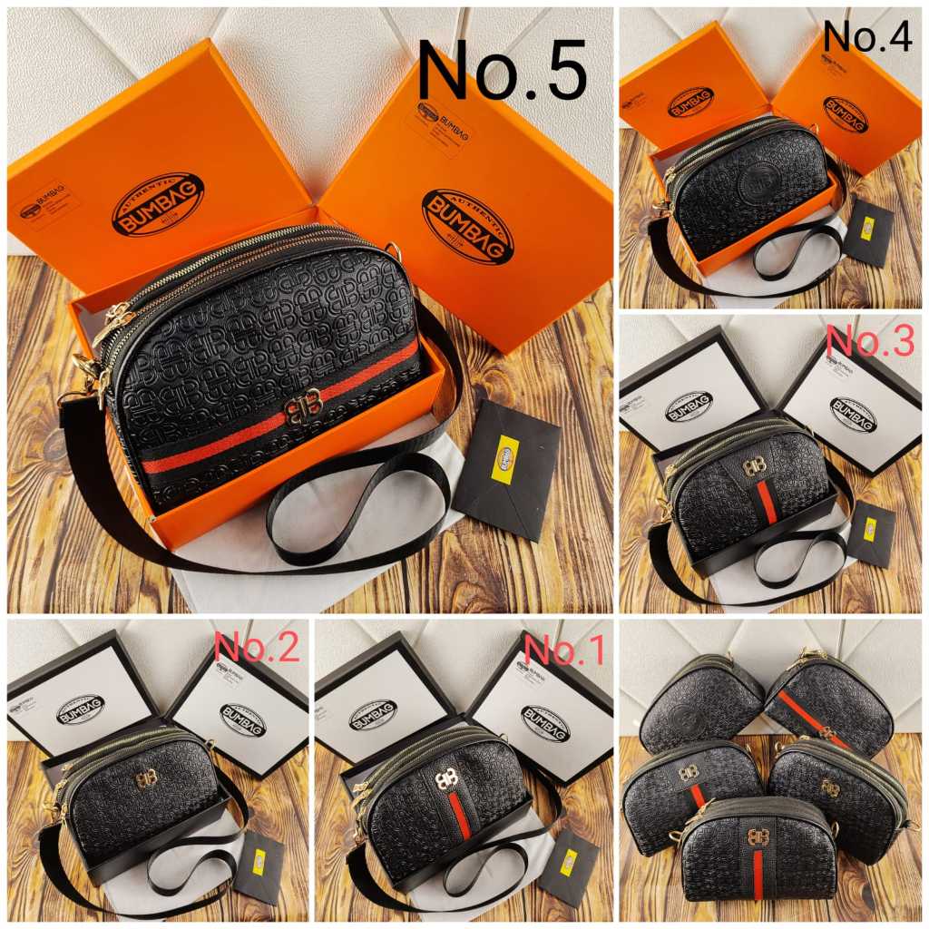 BAMBEG - TAS CEWEK BAPAO 3 REST UK GEDE - TAS WANITA SELEMPANG 3REST 191541