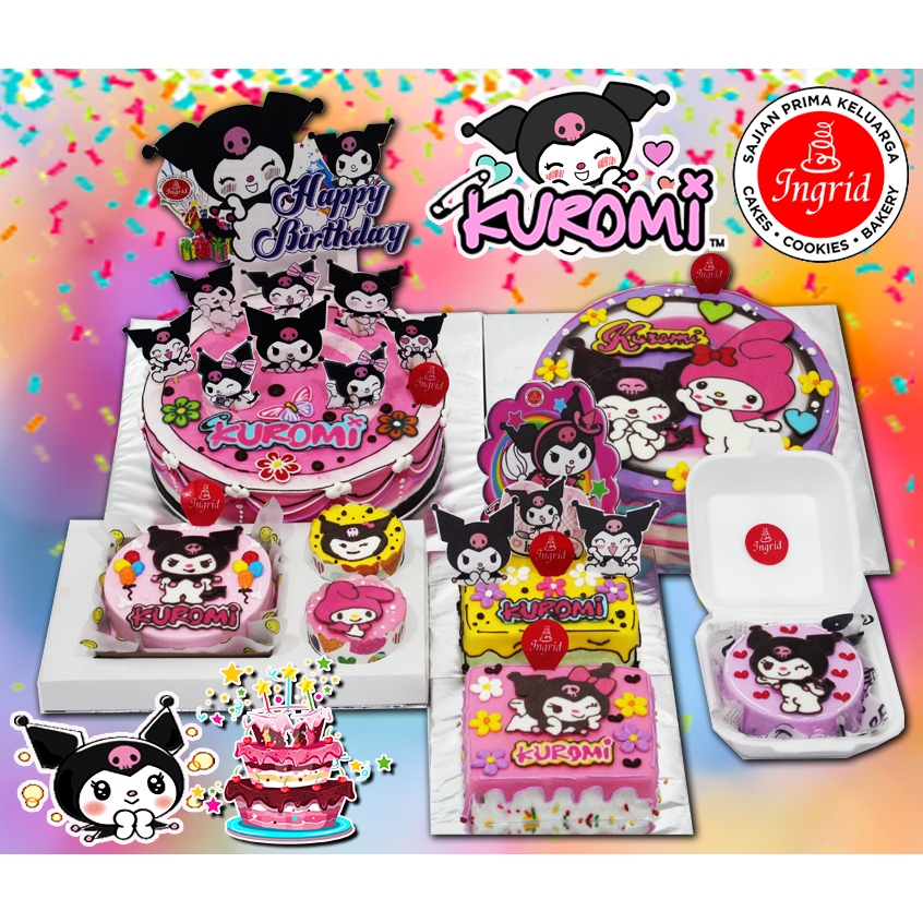 

Kue Tart Anak Tema Kuromi