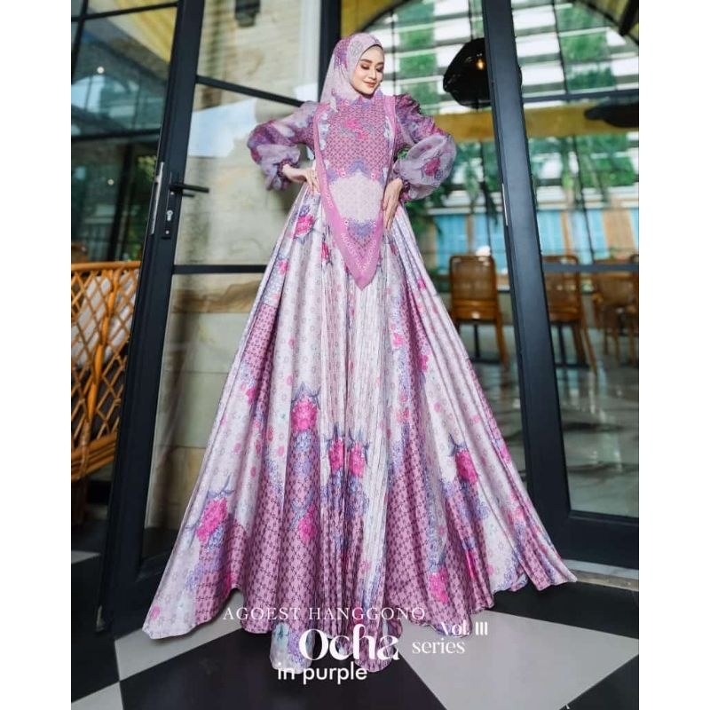 GAMIS SET OCHA VOL 3 SERIES BY AGOEST HANGGONO ORI PREMIUM GAMIS AGOEST HANGGONO TERBARU / OCHA SERI