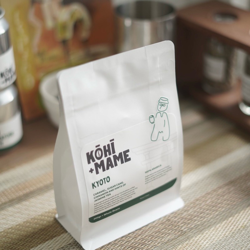 

KOHIMAME KYOTO BLEND 100% ARABICA Coffee Bean Biji Kopi Flores Bajawa Premium Espresso Blend Bandung Instant Kirim Grosir