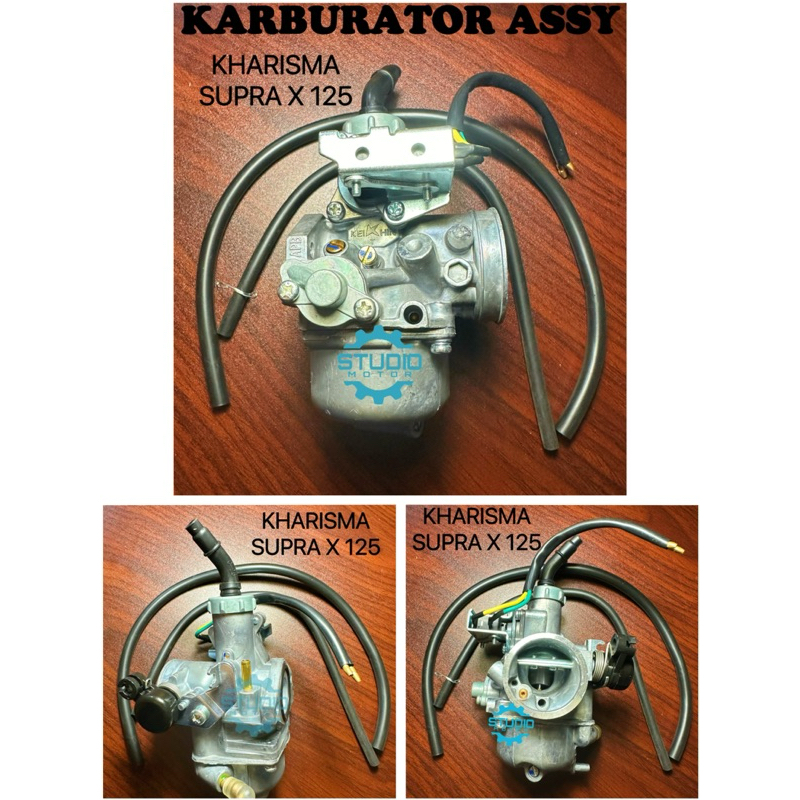 CARBURATOR KARBURATOR KHARISMA KIRANA SUPRA X 125 LAMA DAN BARU SUPRA X 125 BATMAN
