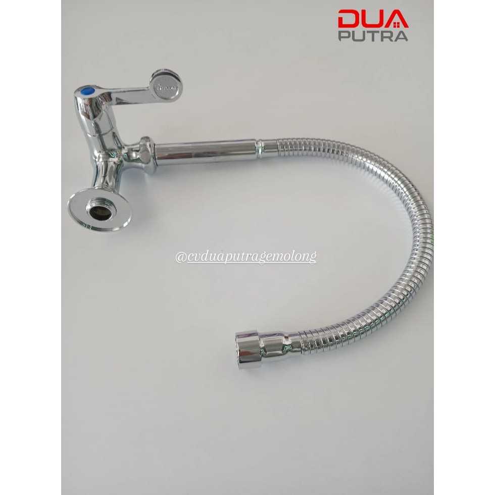 KRAN CUCI PIRING WASSER/ KRAN FLEKSIBEL STAINLESS/ KRAN AIR DAPUR ANGSA WASSER
