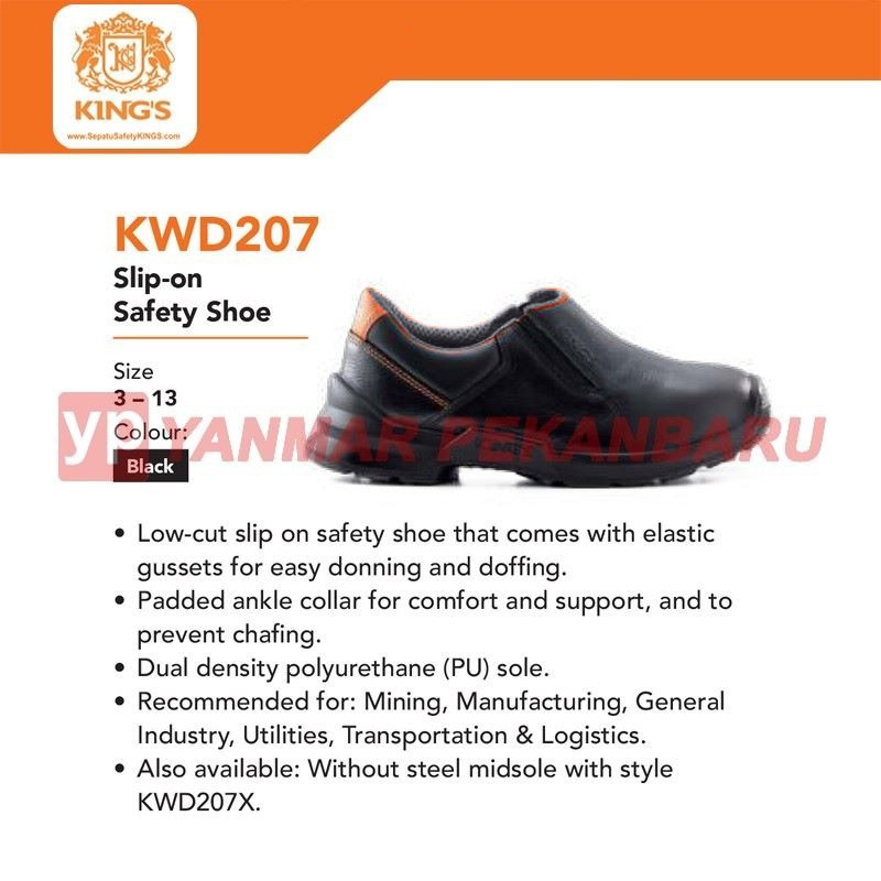 Sepatu Safety / Safety Boot KWD 207 X KINGS
