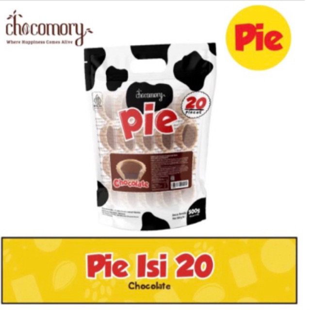 

PIE CHOCOMORY ISI 20pcs / PIE CIMORY PACK