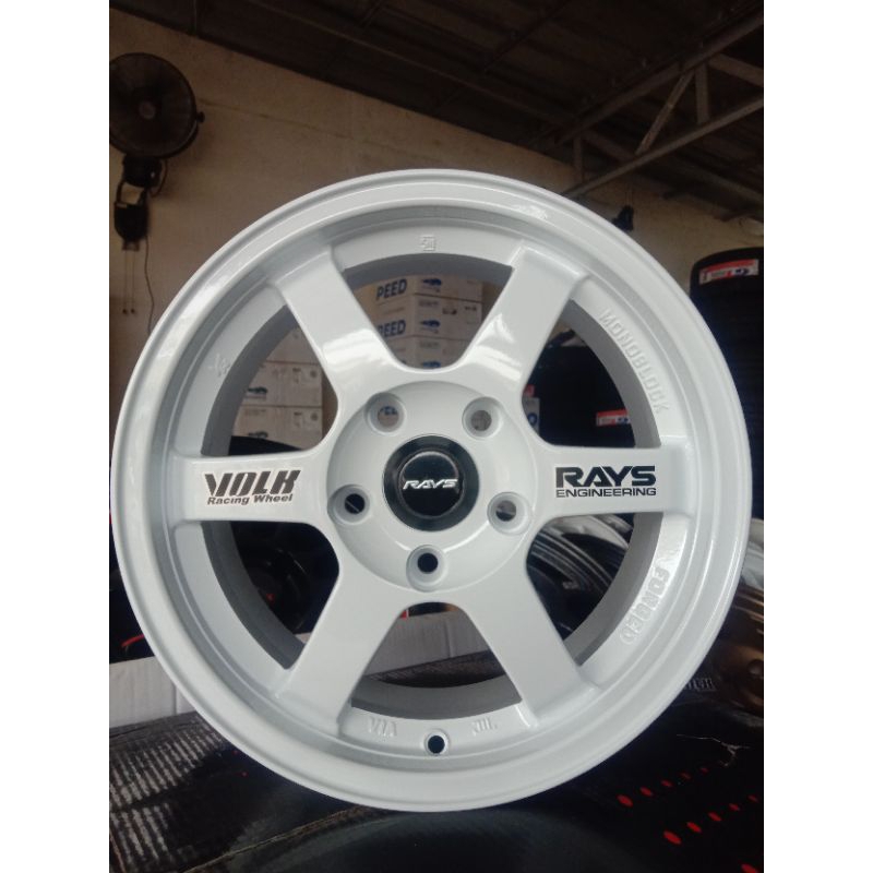 VELG RING 15 TE37 PCD 5X114 COCOK UNTUK INOVA ERTIGA LUXIO GRAND MAX CARRY TAYO RUSH TERIOS DLL