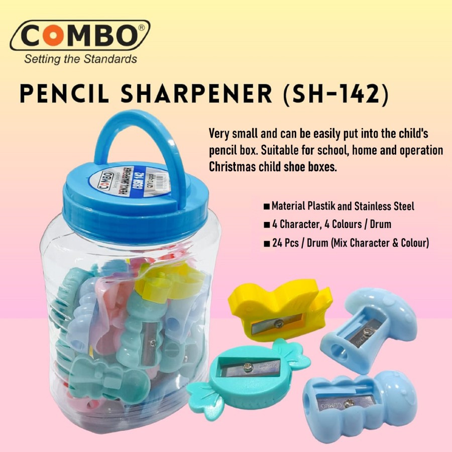 

Serutan Pensil Lucu / Rautan Pensil Imut / Manual Pencil Sharpener 142