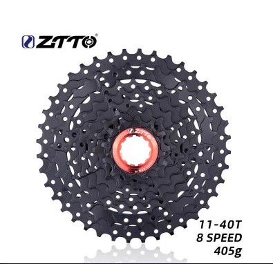 ZTTO Sprocket 8 Speed 11 - 40T Gear Sepeda Hitam
