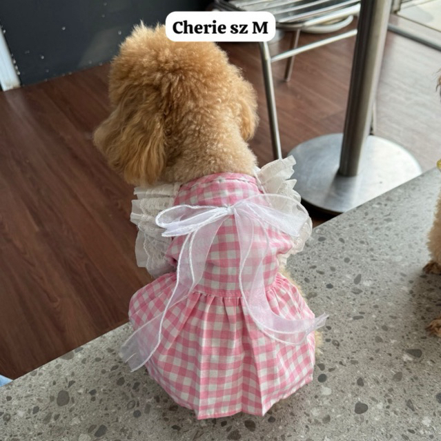 Pet dress/ Baju doggy anjing kucing