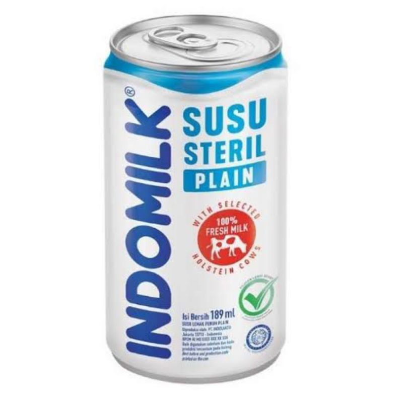 

susu steril indomilk 189ml