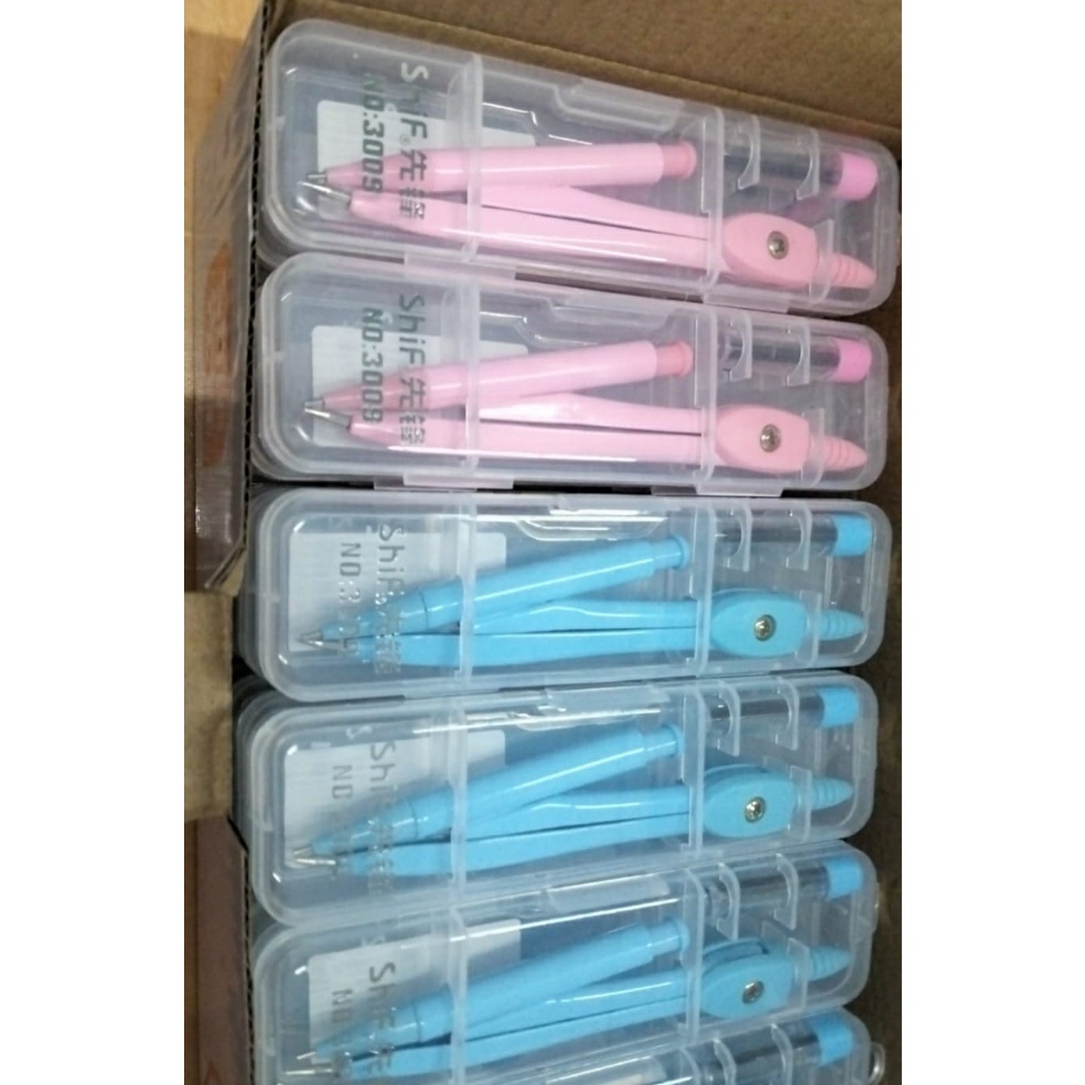 

KODE N9U4 Harga Grosir 1Dus24pcs Jangka Besi Warna Plus isi pensil DCS39