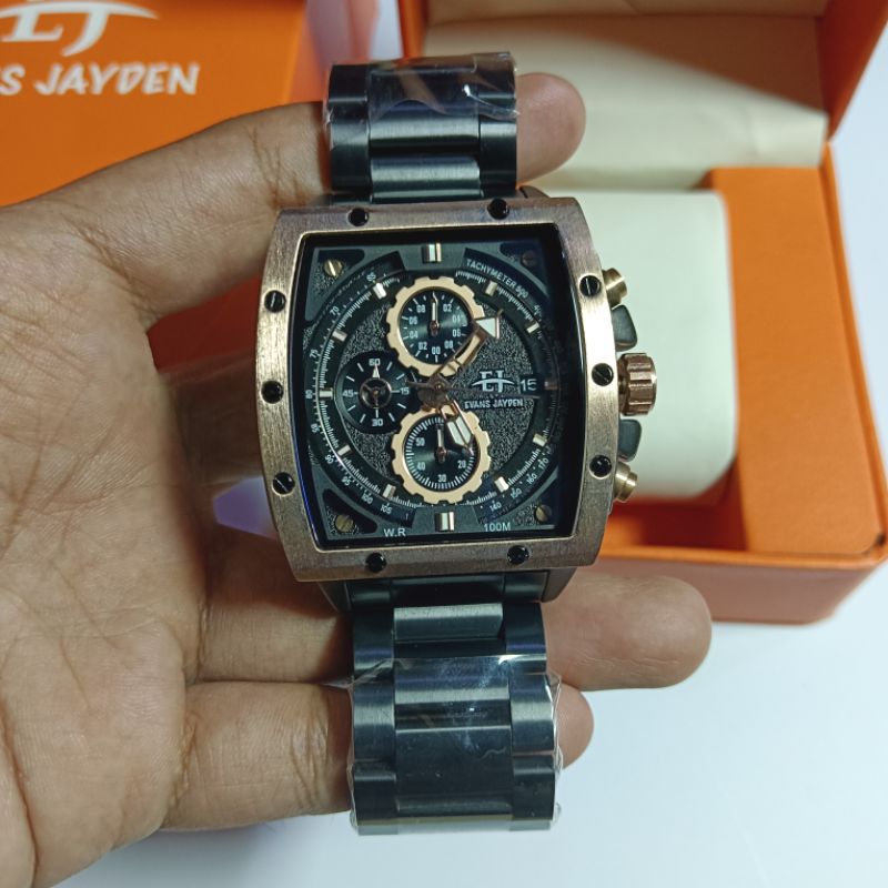 Jam tangan pria original Evans jayden