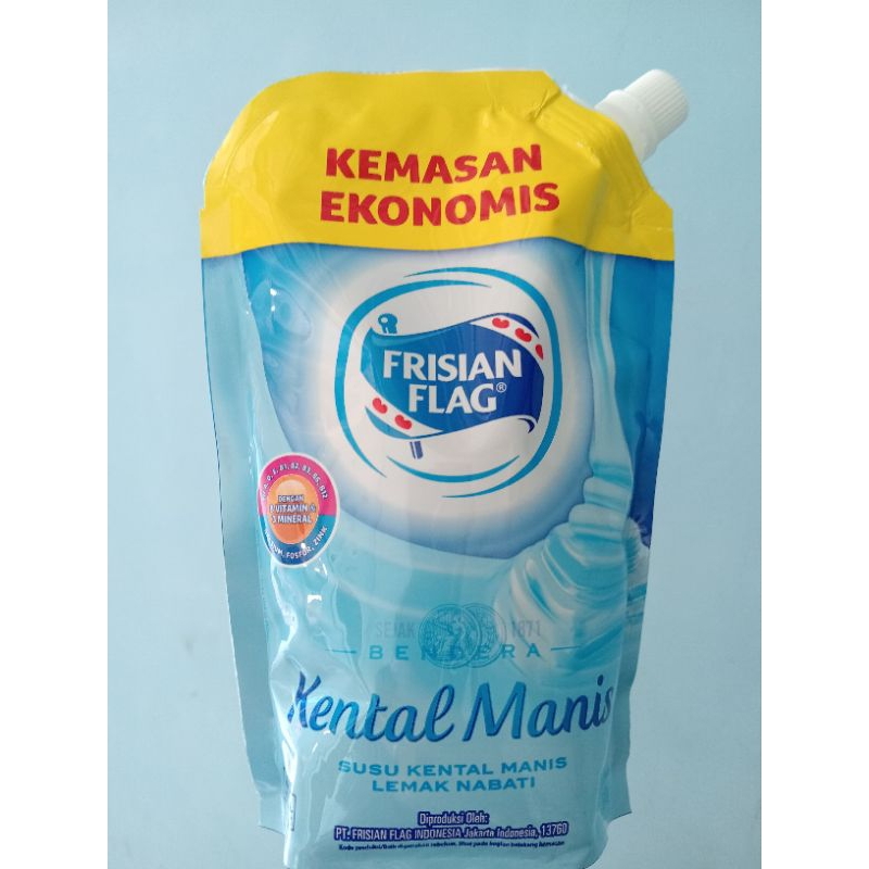 

FRISIAN FLAG Pouch Kental Manis Putih 545g