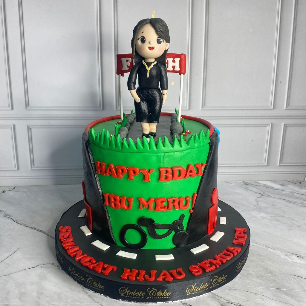 

Kue Ulang Tahun/Birthday Cake/Kue Ultah Custom/Kue Ultah Tema Lari (Atlet)