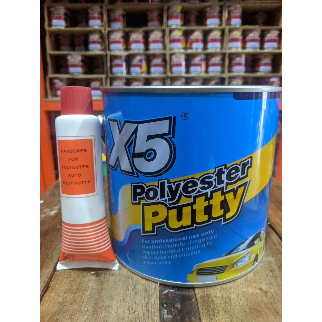 Dempul X5 / Polyester putty X5 / Dempul Mobil / Dempul Motor / Dempul Plastik