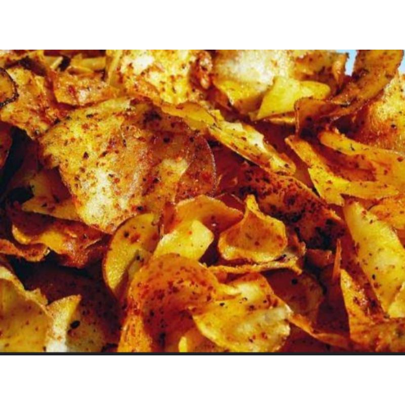 

keripik ubi bumbu pedas 100gr