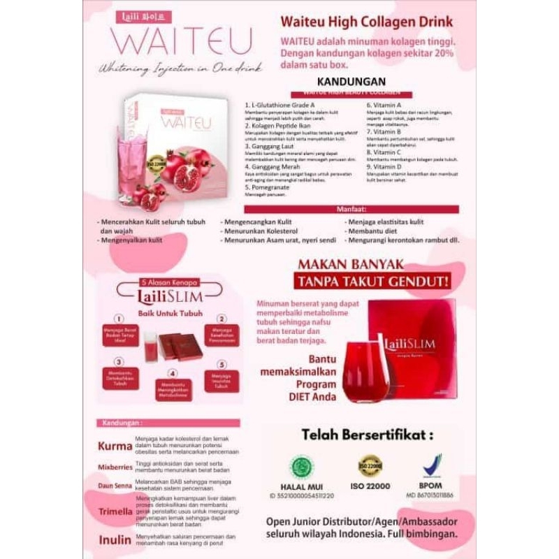 Waiteu Collagen Laili Brand