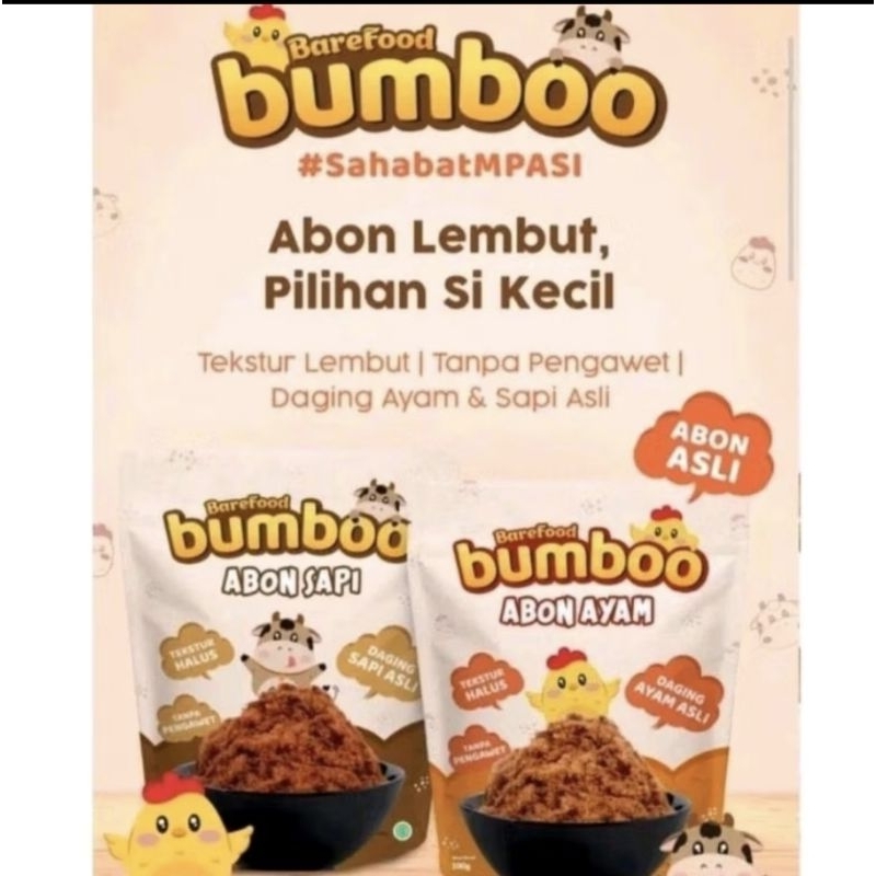 

Bumboo Abon Sapi & Abon Ayam Tanpa MSG