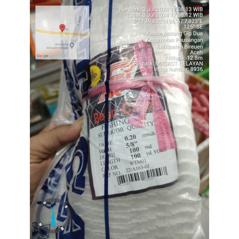 JARING ATOM BAST CAST 020 X 5/8 100)100 YOKO