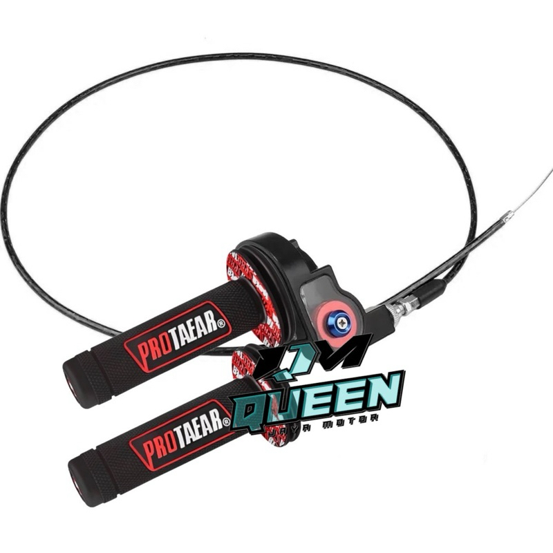 Gas Spontan Roller Cnc + Grip Protaper Full Set Variasi Motor Selongsong Gas Plus Handgrip Sarung Ga