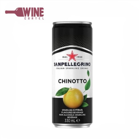 

San Pellegrino Chinotto 330 Can Italian Sparkling Drinks