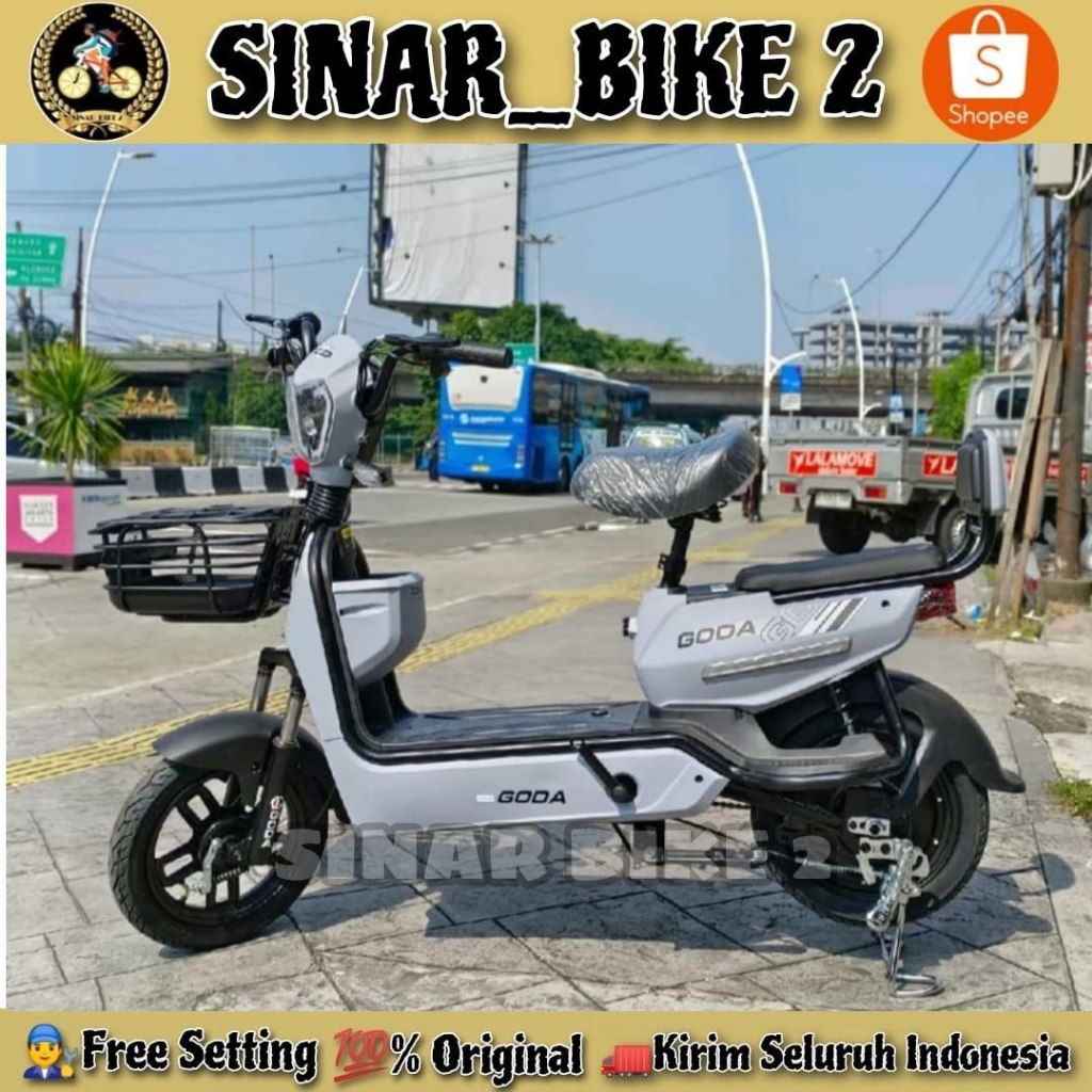 Sepeda Listrik  GODA GOLDEN MONKEY GODA 140A// GODA 140 DL  500 watt