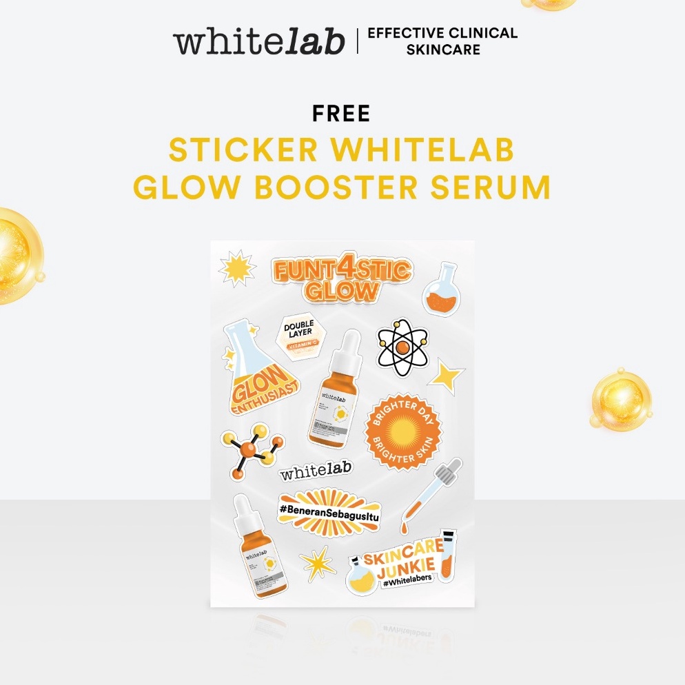 

FREE GIFT Whitelab Exclusive Sticker Glow Booster KODE E8I5