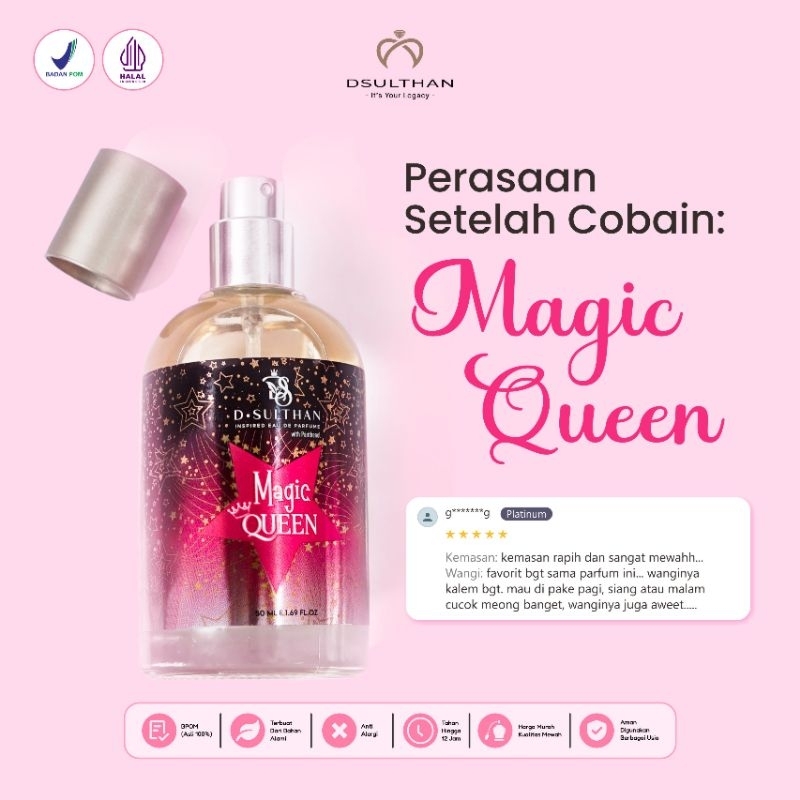 Parfume D.Sulthan (MAGIC QUEEN)