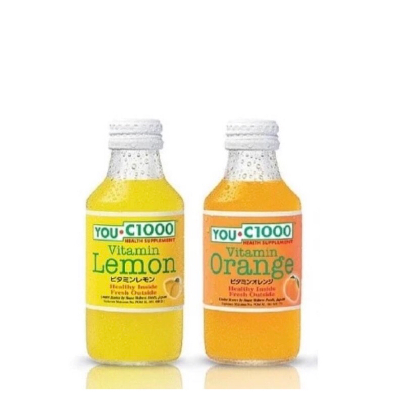 

You C 1000 140ml lemon ed 18/09/25, jeruk ed 12/25