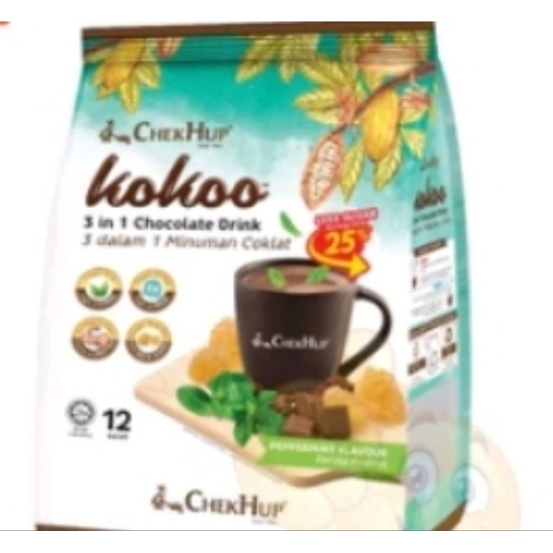 

Chek Hup Kokoo hazelnut 3 in 1 (12 PCS), Exp. 07/2025